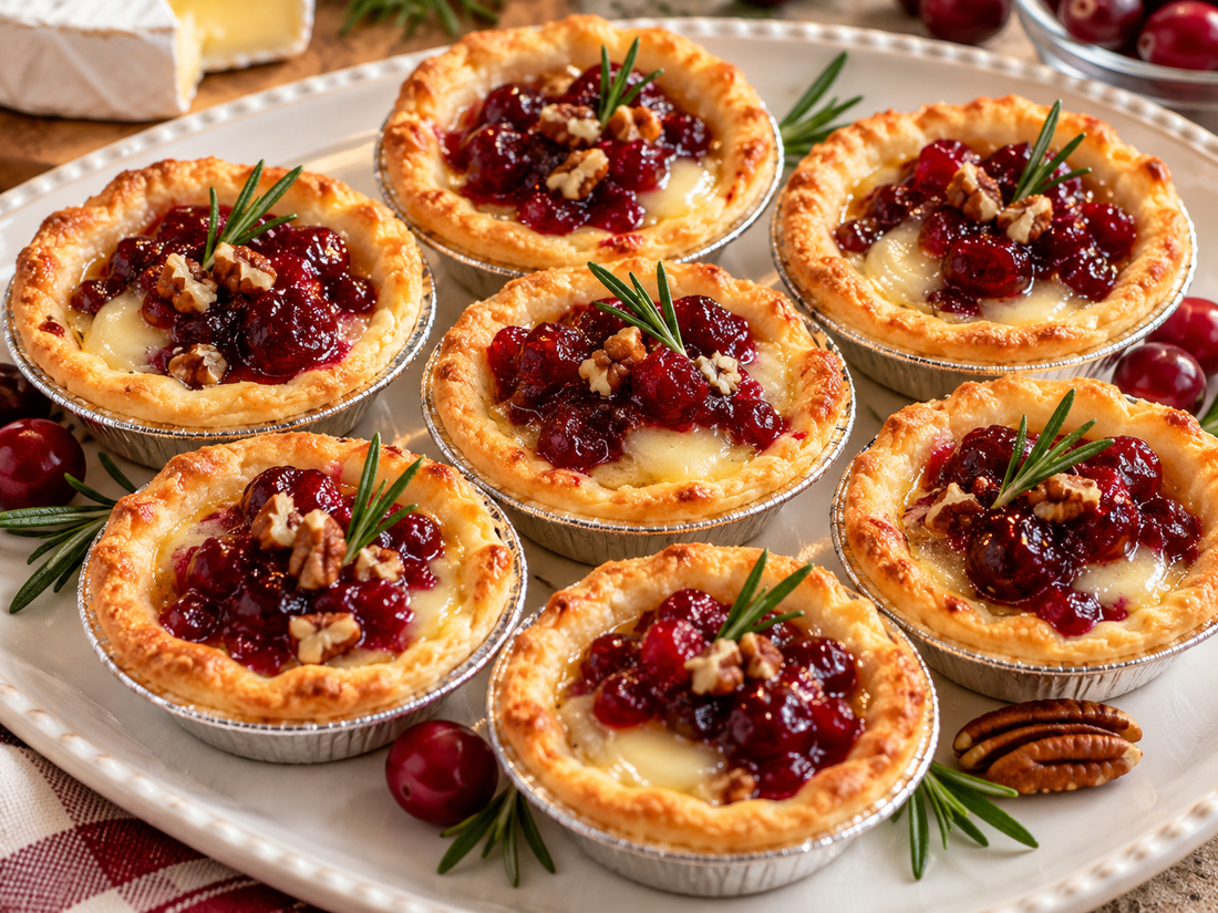 Cranberry Brie Tartlets