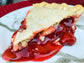 Cherry filling Pie. Crust is light, flaky and buttery. Grandma Hatties Recipe.