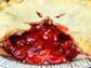 Cherry filling Pie. Crust is light, flaky and buttery. Grandma Hatties Recipe.